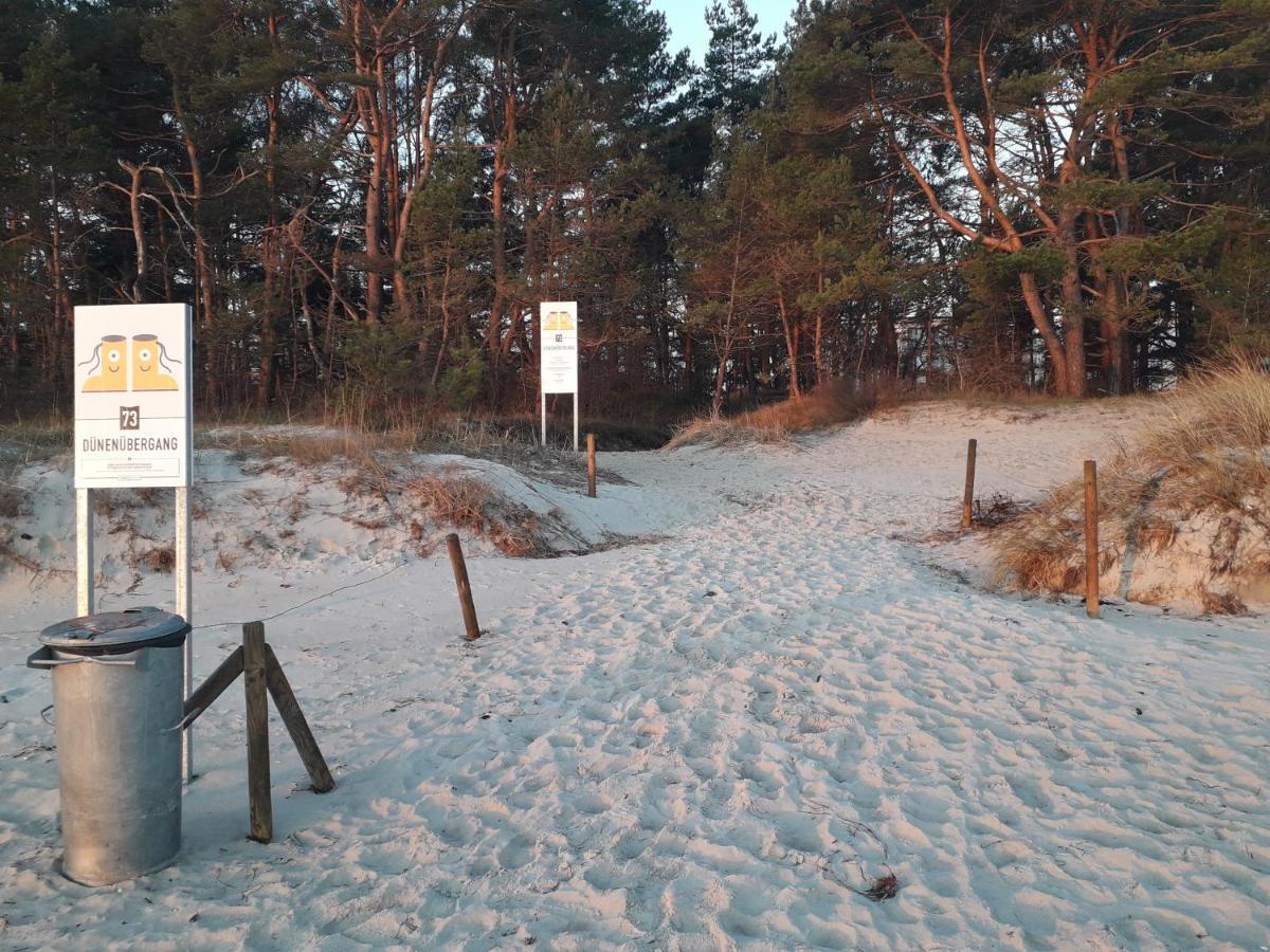 Ankerplatz Am Suedstrand, Fewo Mit 2 Schlafzimmer Und Eigenen Strandkorb Binz Exteriör bild